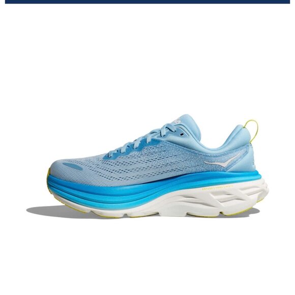 HOKA Bondi 8 Men’s 10.5 Supportive Cushioned Road Running Athletic Shoes - Picture 6 of 11